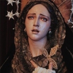 流泪圣母像头像图片 - 感受慈悲与坚韧