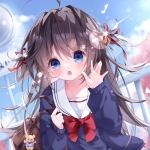 动漫萌妹子头像图片，让你瞬间找回少女心！