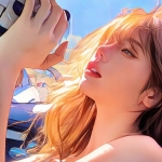 心动插画女头，颜值爆表