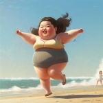 网上最火的小胖妞头像图片，萌趣无限，让心情瞬间变美！