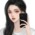 女生仙气动漫手绘高清头像