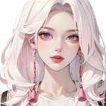 女生气质手绘头像图片精选，高清细节尽显温婉