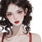 2024最火手绘微信女头像合集