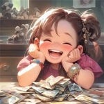 超级可爱招财暴富头像图片，让你财源滚滚来！