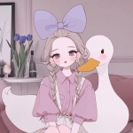 少女心爆棚！蝴蝶结点缀的超美卡通女生头像来袭