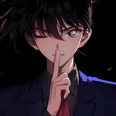 柯南动漫情侣头像 甜蜜感拉满