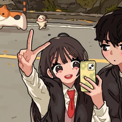 2026热门可爱动漫情头｜甜妹酷哥治愈系CP头像，直接抱走