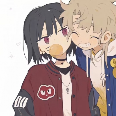 可爱有趣动漫情侣头像推荐｜高甜无水印，情侣必存