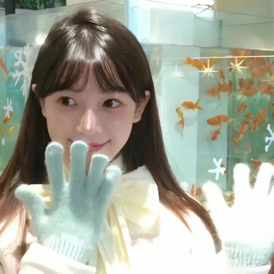 被这组青色系纯欲气质女头美哭