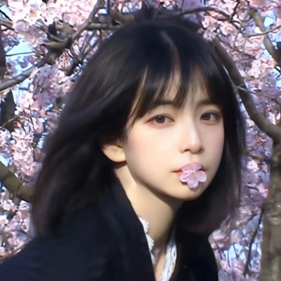 明神系纯欲原宿风女生头像：软萌又飒