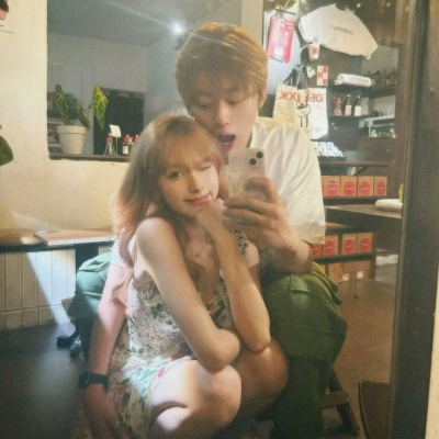 双人氛围ins情侣头像｜高甜互动感