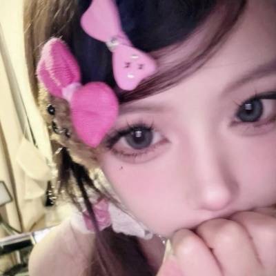 粉色系真人女生头像来袭，甜到心坎啦！
