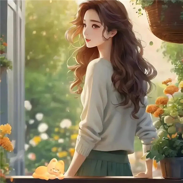 适合中年女性的微信头像图片，中年少女心，不惧岁月长(图13)